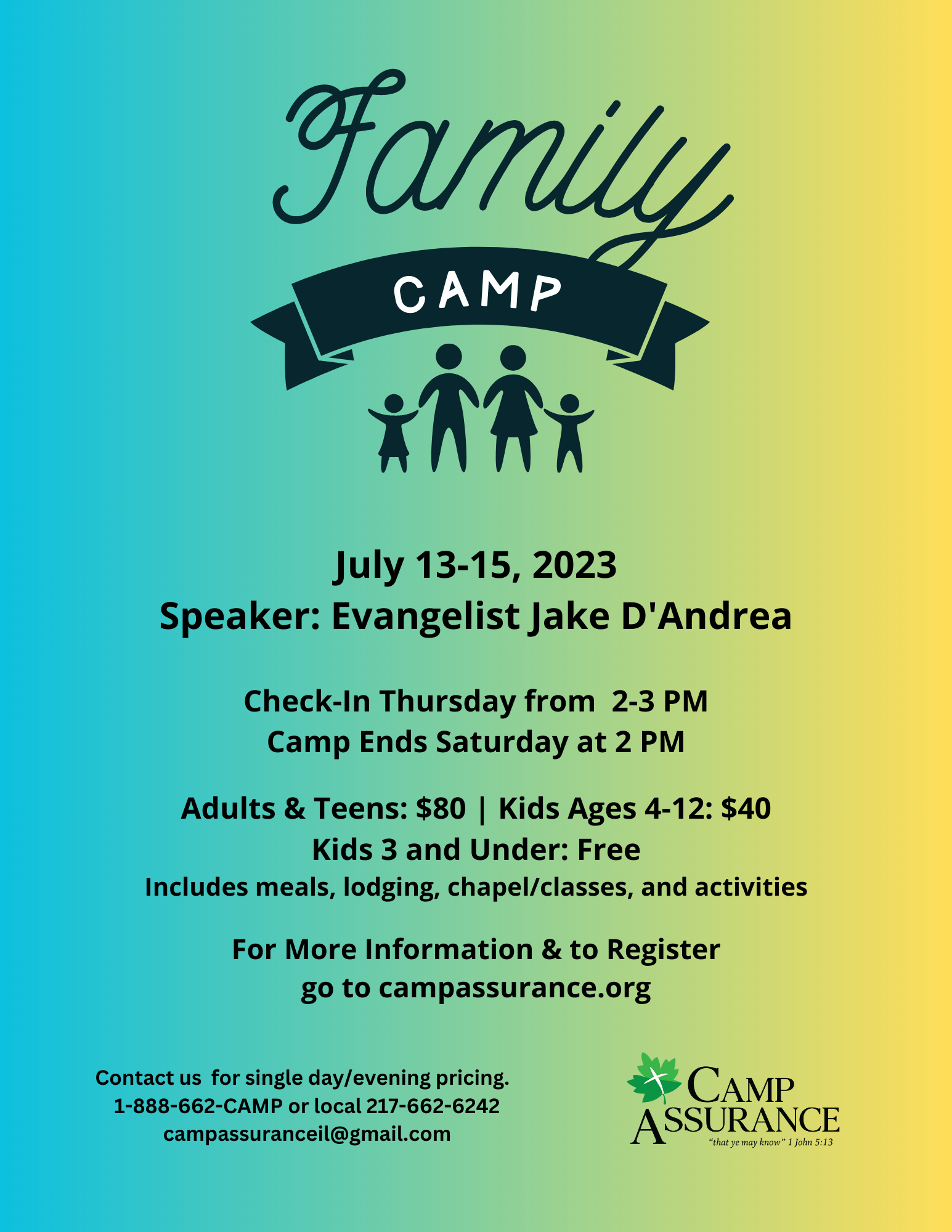 Family Camp Camp Assurance