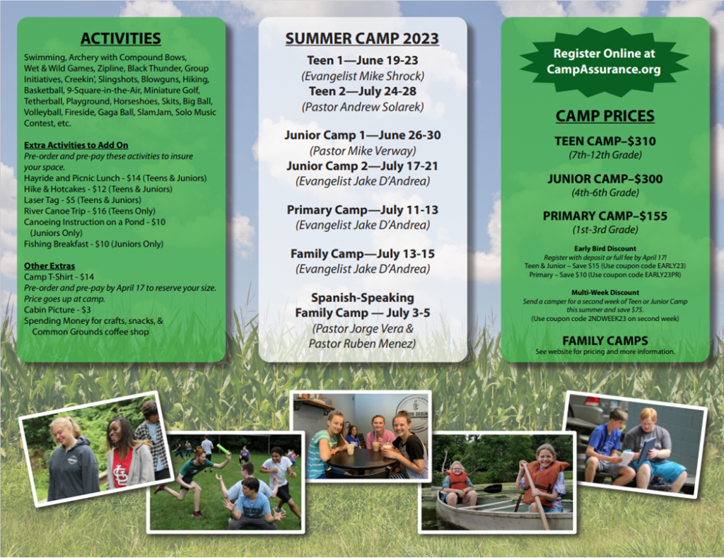 Summer Camps – Camp Assurance